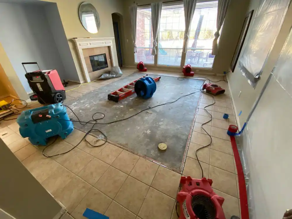 water damage restoration service Nora Springs